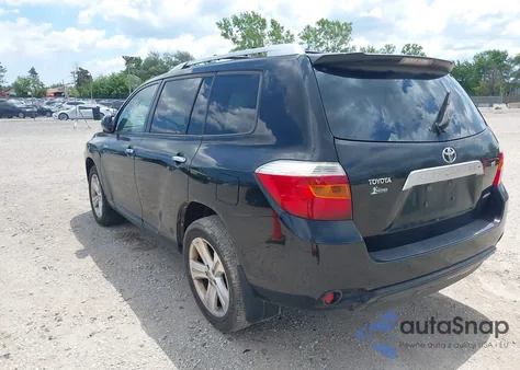 2008 Toyota Highlander Limited from USA, damaged, VIN JTEES42A082070753